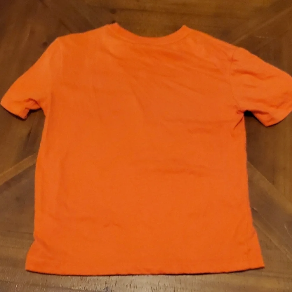 Old Navy Bright Orange Kids Tee with Game Controller